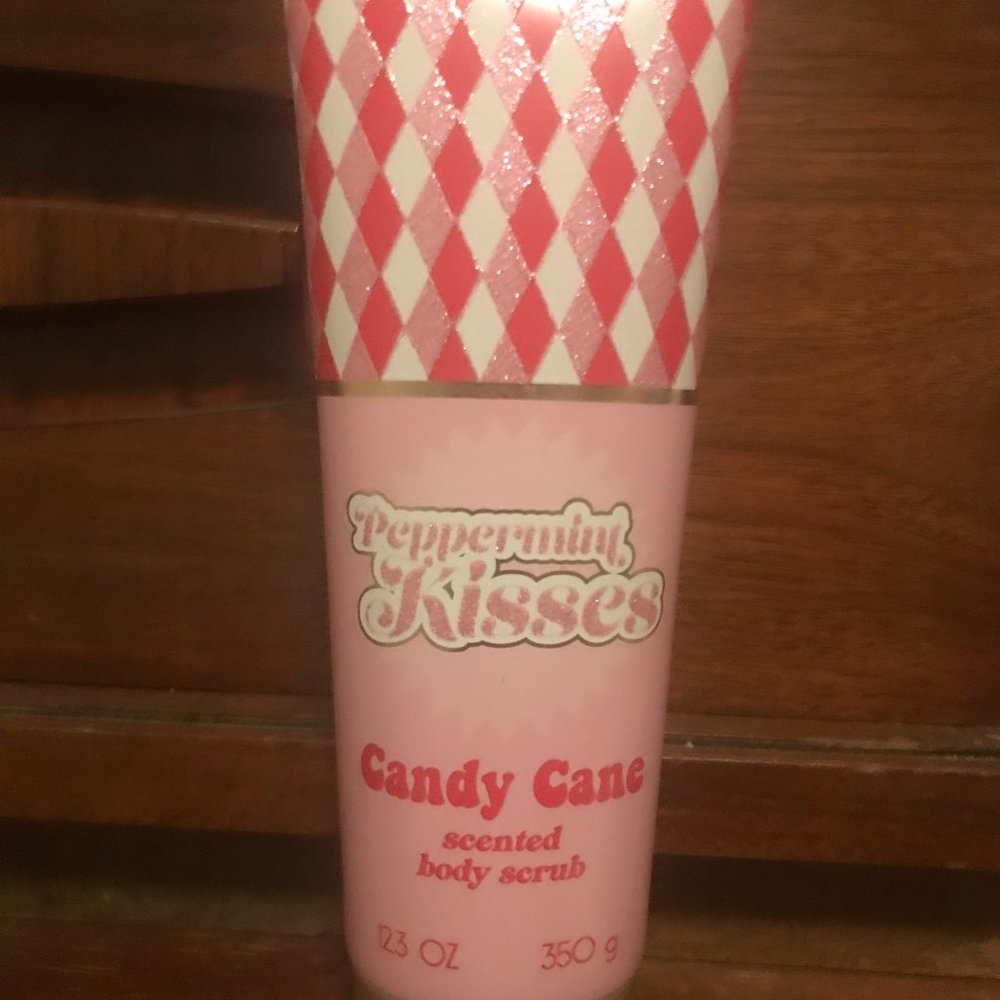 Peppermint Candy Cane body scrub